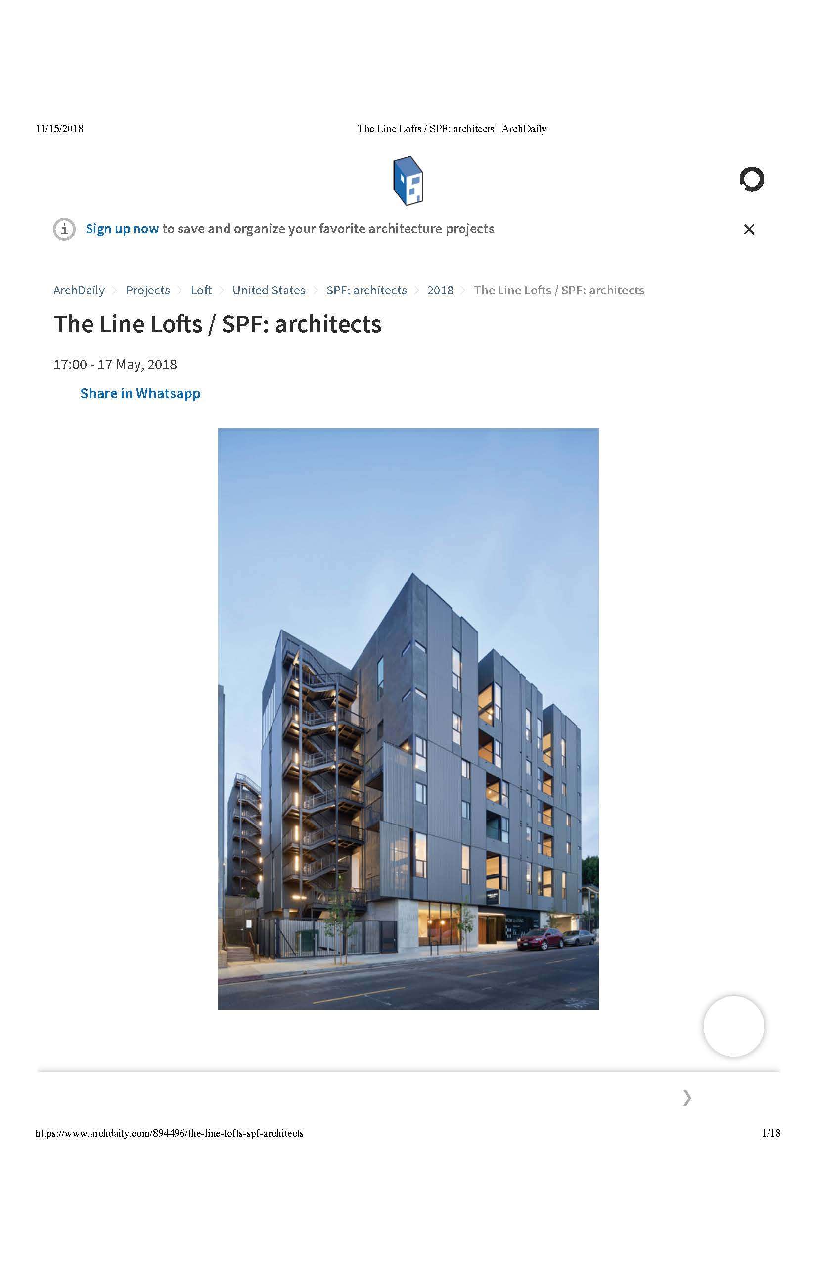 The Line Lofts - SPF- architects _ ArchDaily_Page_01 - The Line Lofts